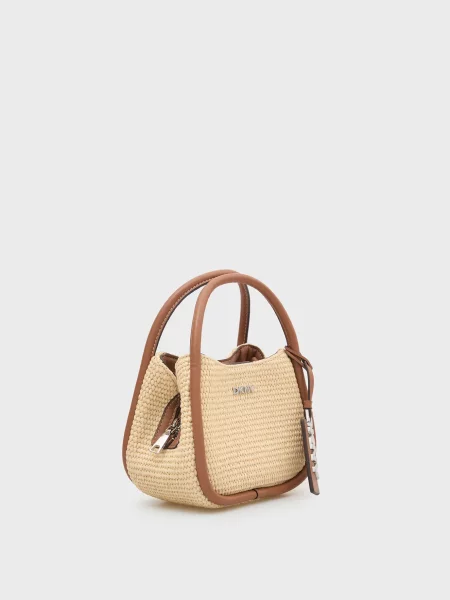 Сумка хобо Dkny бежева