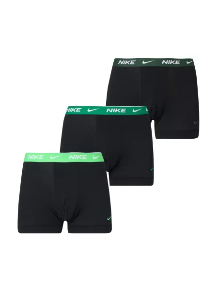 NIKE Underwear Chiloți sport verde / verde închis / negru alb
