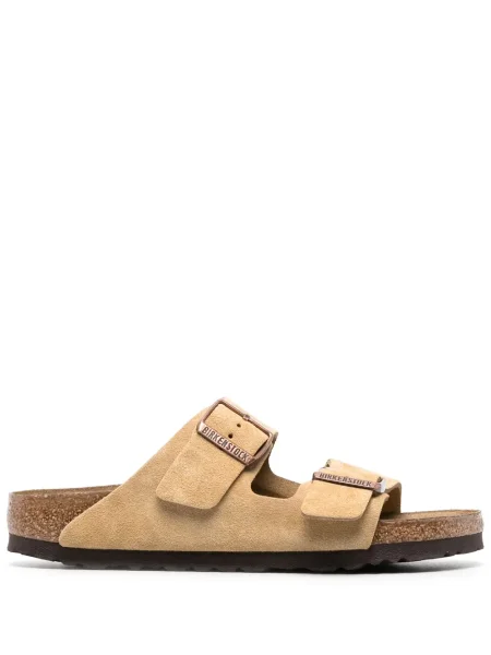 Sandale Birkenstock din piele de căprioară