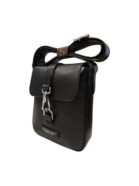 Torba crossbody The Bridge skórzana czarna