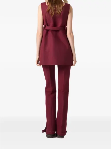 Ceruit rochie Miu Miu de lână roșu