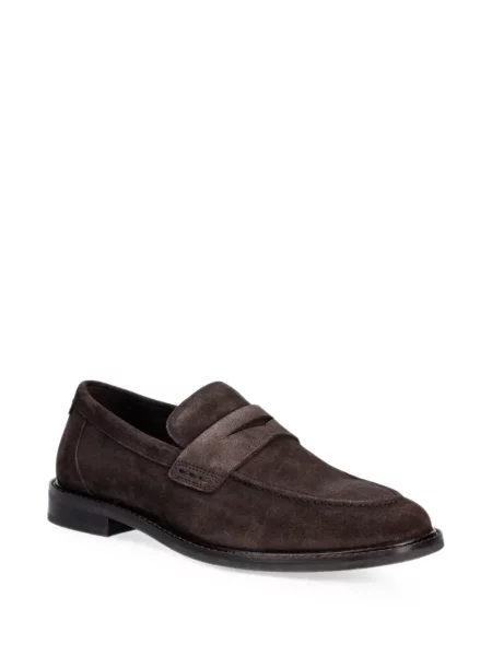 Pantofi loafer Gant din piele de căprioară maro