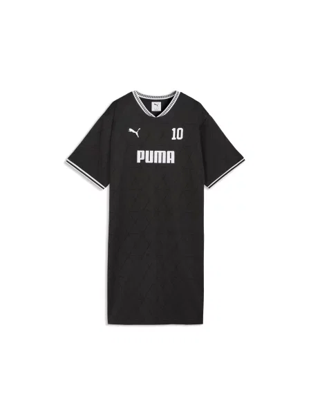 Damska luźna sukienka z dżerseju PUMA Sport Akcesoria S czarny