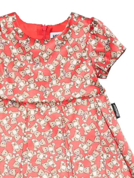 Sukienka dziecięca Moschino czerwona