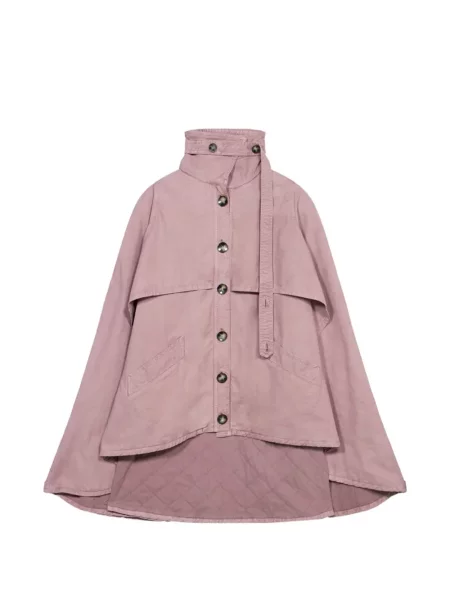 Geacă Blumarine din canvas roz