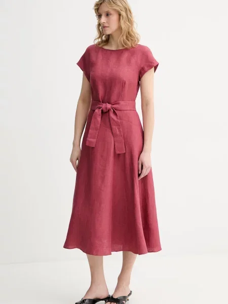 Weekend Max Mara сукня лляна ESORDIO