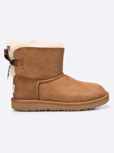 UGG Botine copii Mini Bailey Bow II bej