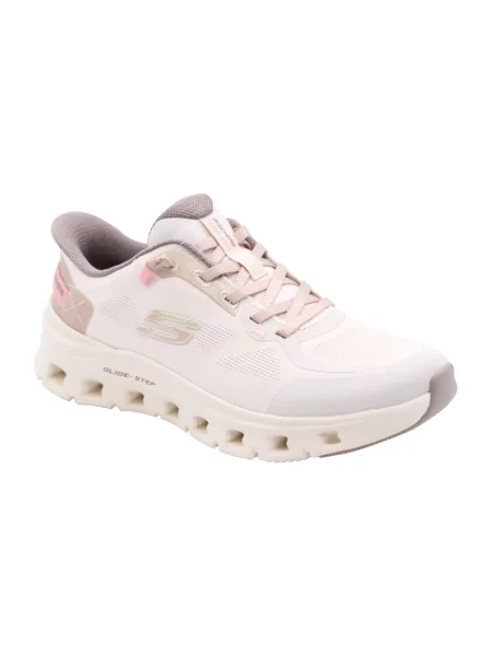 Sneakersy Skechers beżowe