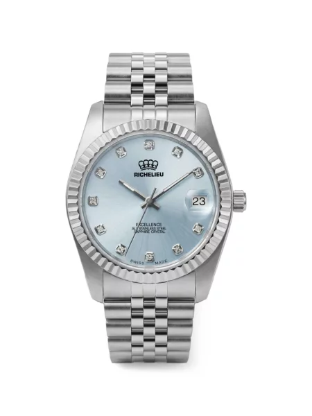 Ceas Richelieu Swiss clasic albastru