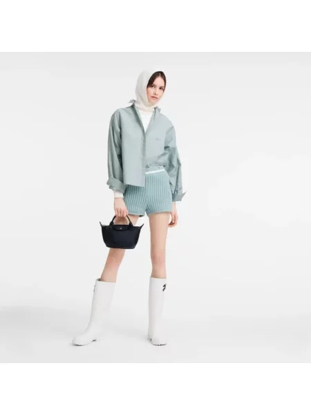 Torebka Longchamp skórzana czarna