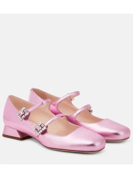 Usnjene salonarji Roger Vivier vijolična