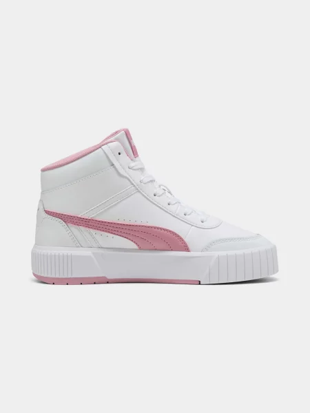 Кеди високі PUMA Carina Mia Mid комбінований верх білий