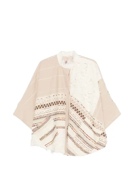 Geacă Bye cu imprimeu geometric