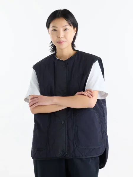 Утеплений жилет New Balance Quilted Vest синій