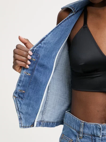 Simona Corsellini жилет джинсовий