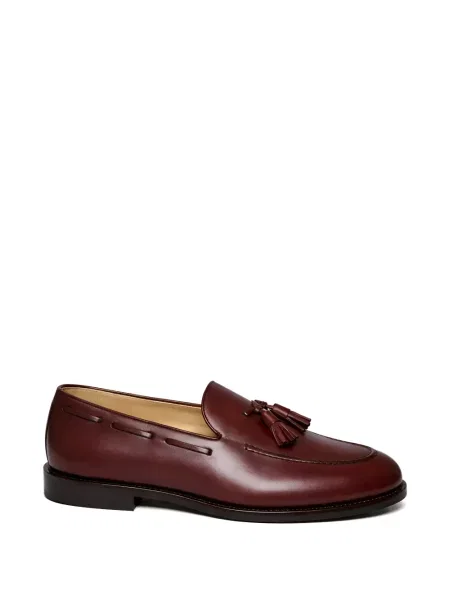 Loafersy Brunello Cucinelli brązowe