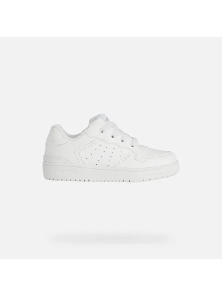 Sneakerși Geox alb
