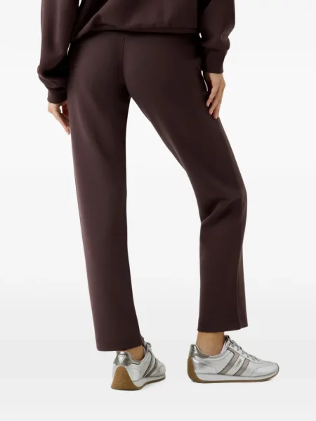 Pantaloni Guess cu imagine alergare maro
