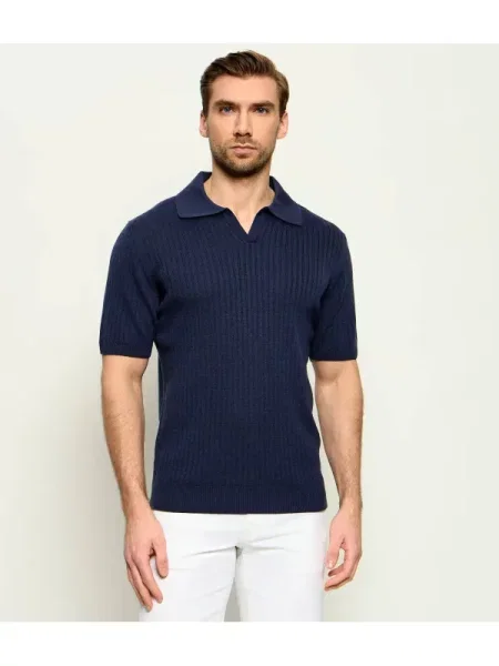Tricou polo Stenströms de lână