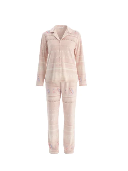 Dagi Pijama albastru / rosé / roșu / natural alb