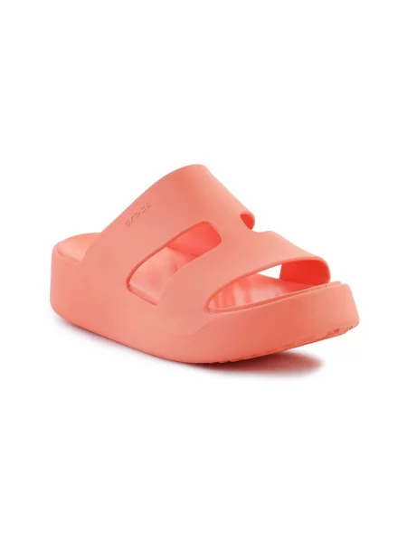 Sandale Crocs s platformom crvena