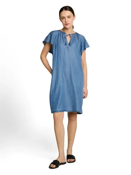 TOM TAILOR Rochie denim albastru