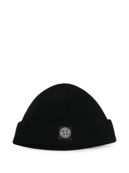 Căciulă Stone Island cu strasuri negru