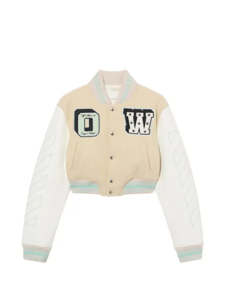 Geacă Off-white alb
