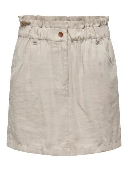 ONLY Fustă OVA-ARIS piatră gri