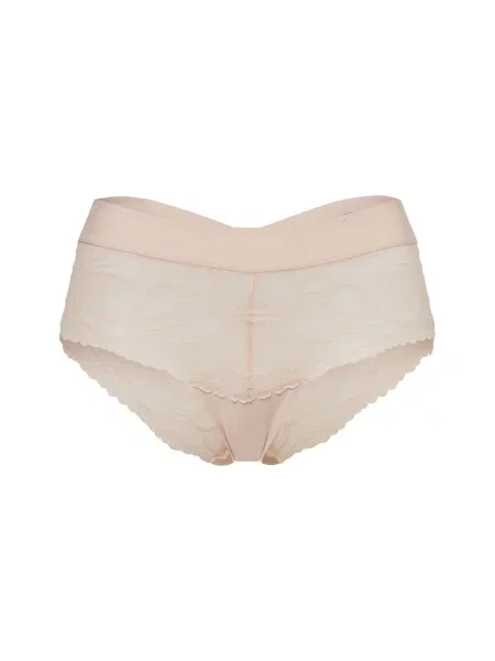 Triumph Majtki Body Make-Up Illusion Lace Shorty Kobiety jednolity 38 beżowy