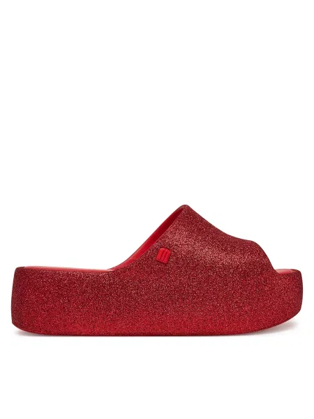 Šlepetės Melissa Free Platform Slide raudona