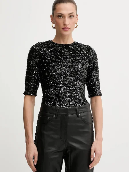 Bardot body uni negru