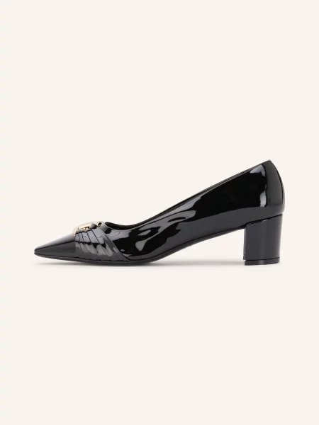 Ferragamo Lakované Lodičky Tillya černá