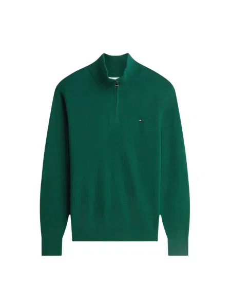 Tommy Hilfiger Sweter ciemny zielony