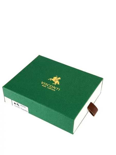 Кожаный кошелек Visconti черный