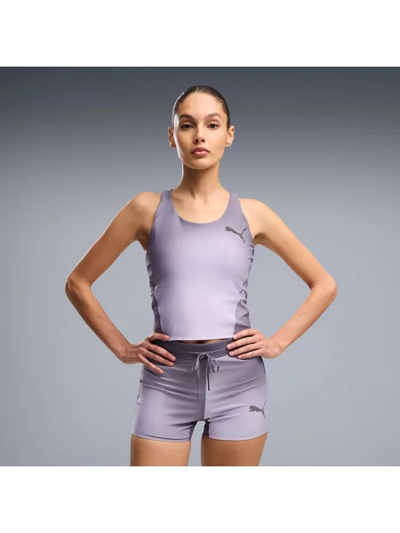 Orezané top Puma fialová