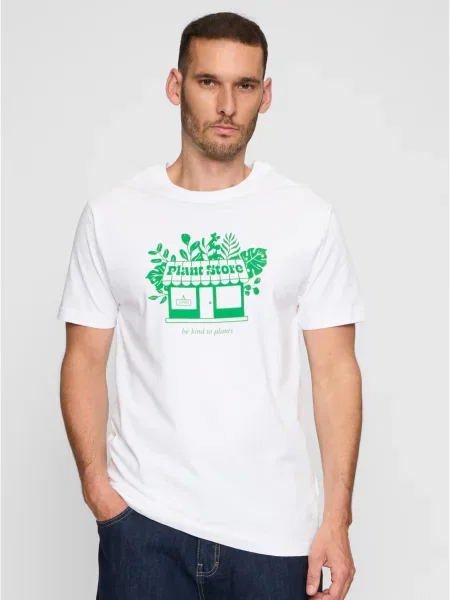 Tricou Mister Tee alb