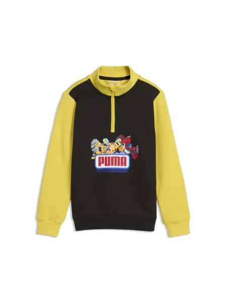 Dziecięca bluza PUMA x TRANSFORMERS Graphic z zamkiem Akcesoria czarny