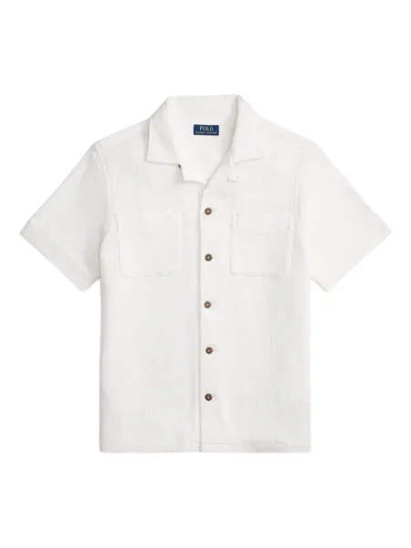 Ριγέ δερμάτινος κάλτσες Polo Ralph Lauren με κορδόνι μαύρο