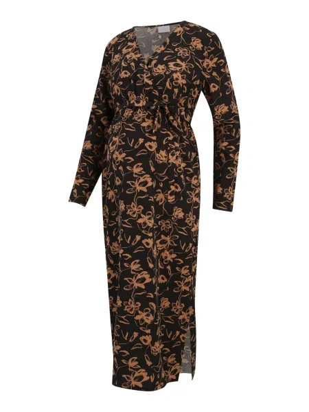 MAMALICIOUS Haljina MLXENI hrđavo crvena crna