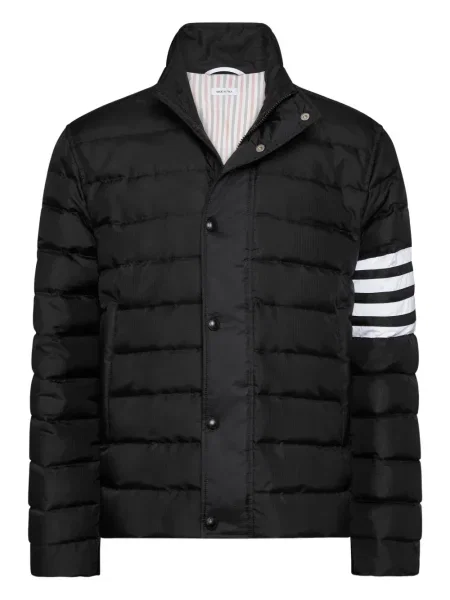 Geacă Thom Browne cu dungi negru
