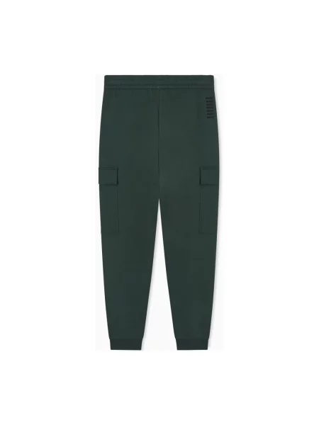 Spodnie cargo Emporio Armani Ea7 zielone