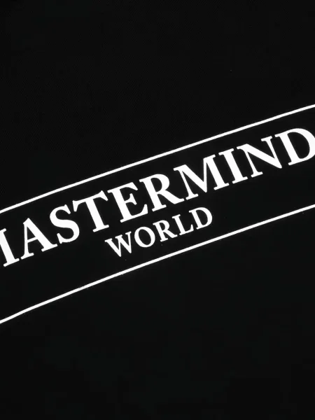 Tricou Mastermind World cu imagine lung negru