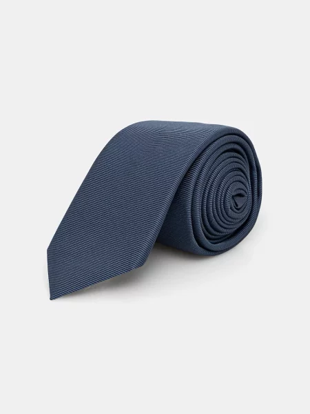 Копринена вратовръзка HUGO Tie cm 6 тъмносиньо