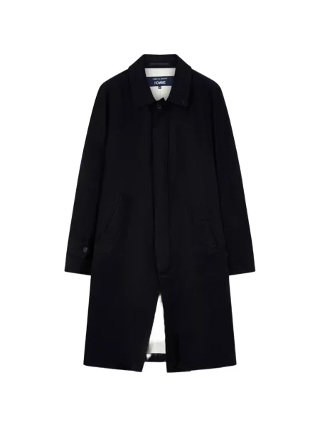Vuneni dugo kaput Comme Des Garçons Homme crna