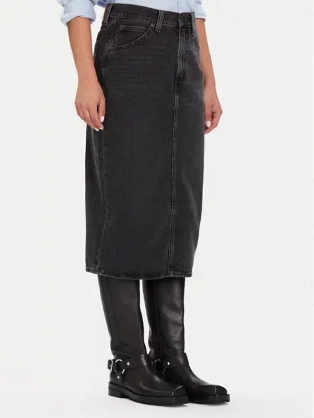Levi's® Džinsinis sijonas juoda