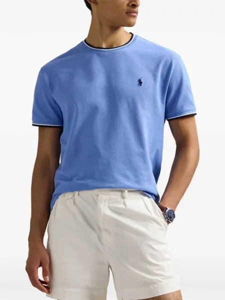 Scurt cămașă Polo Ralph Lauren cu cordon tricotate albastru