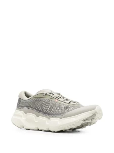Sneakerși On plasă gri