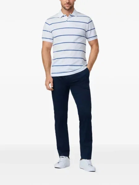 Tricou polo Hackett London alb