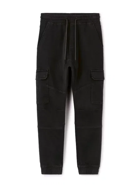 Kalhoty Celio hnědé